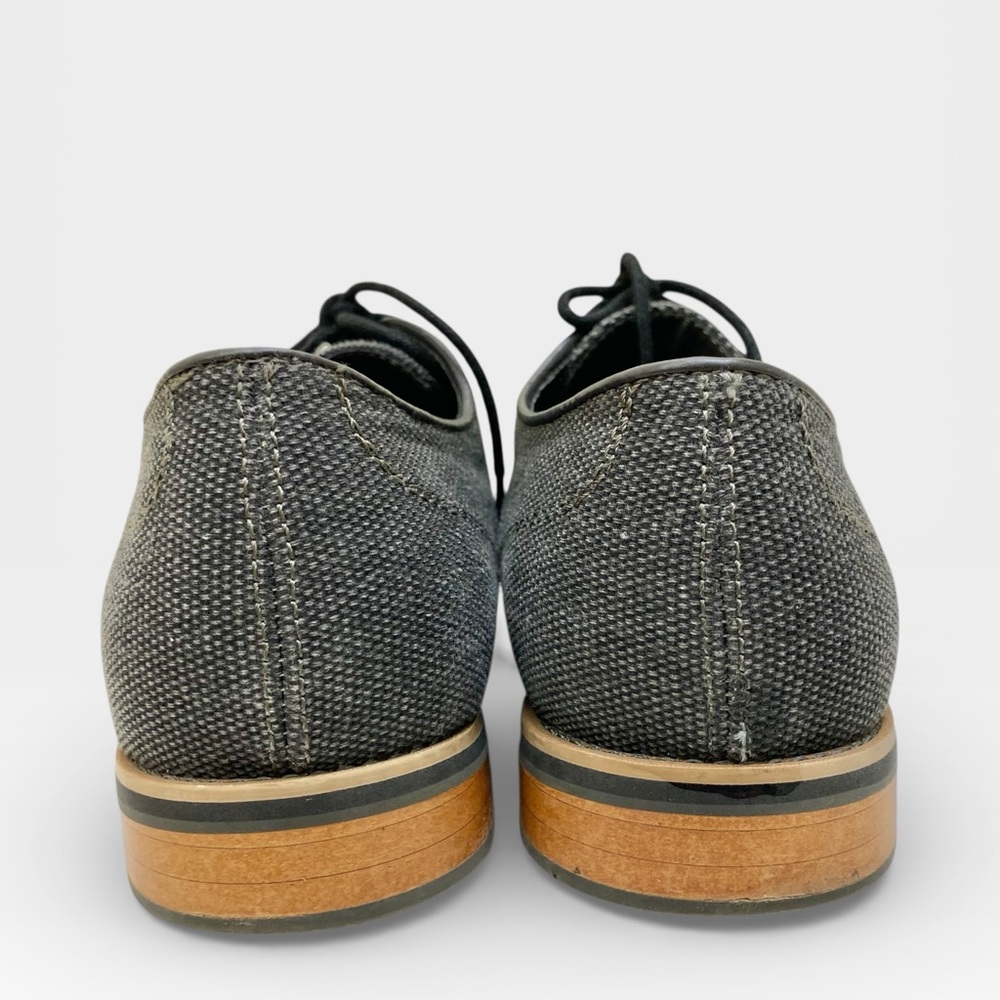 Giorgio Brutini Men's Valet GREY/Black Loafer Shoes Sz 8 OXFORD - Picture 7 of 10